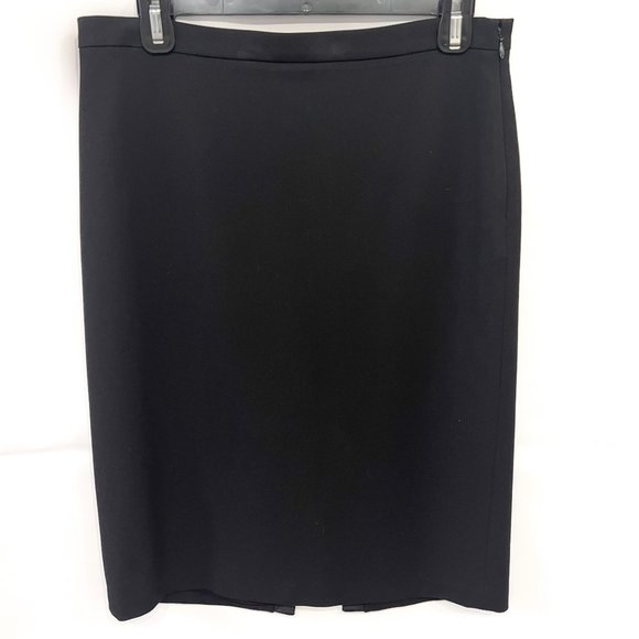 BCBG Max Azria Black Lace up Corset Pencil Skirt Size 4 - Picture 5 of 10